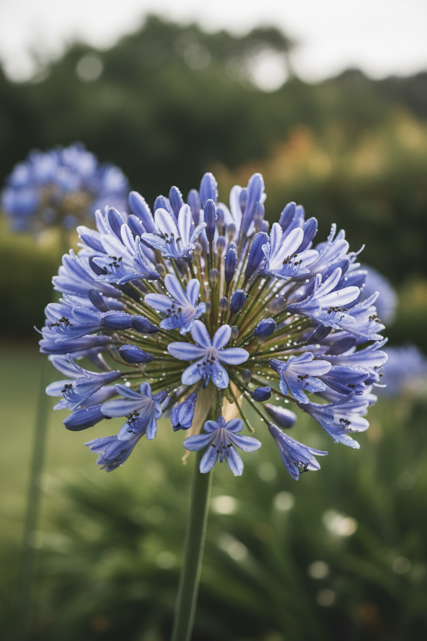 Agapanthus praecox Blue - Detail