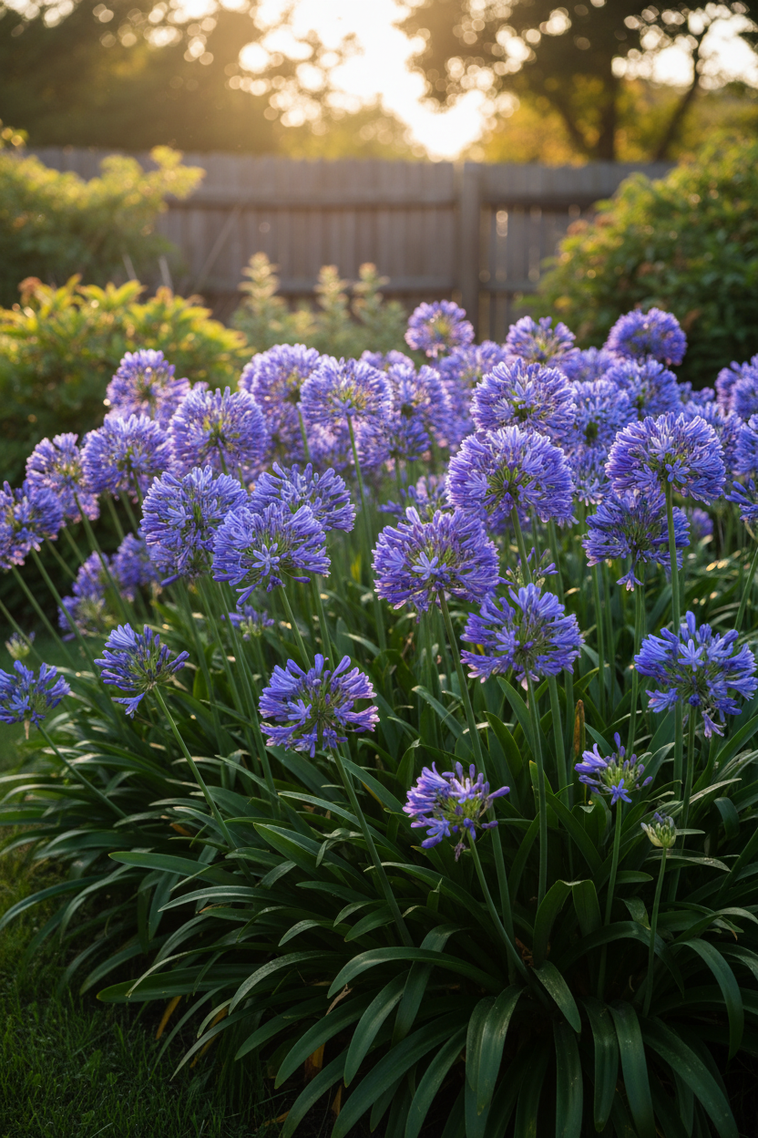Agapanthus praecox Blue - Lifestyle