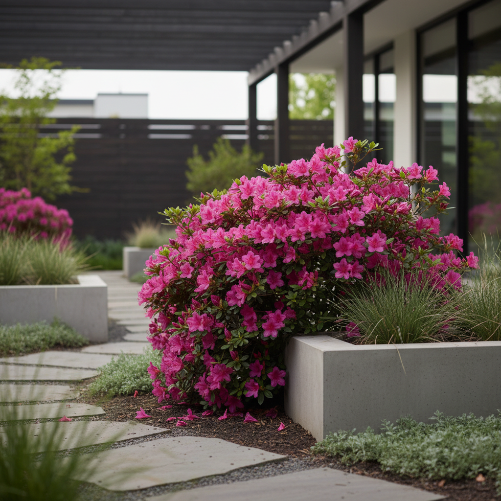 Azalea Magenta Lifestyle