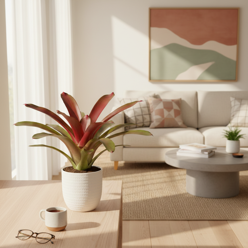 Cryptobergia Rubra - Indoor Lifestyle