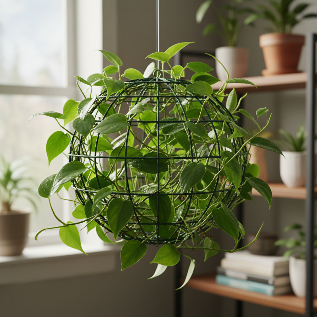 Philodendron Scandens Green Wire Ball