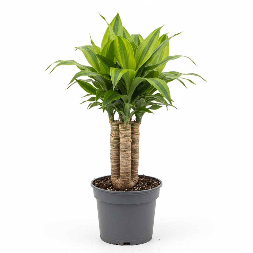 Dracaena Massangeana Tips - White Background