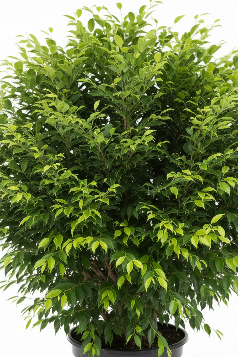 Ficus Bushy Benjamina 30cm - Leaf detail