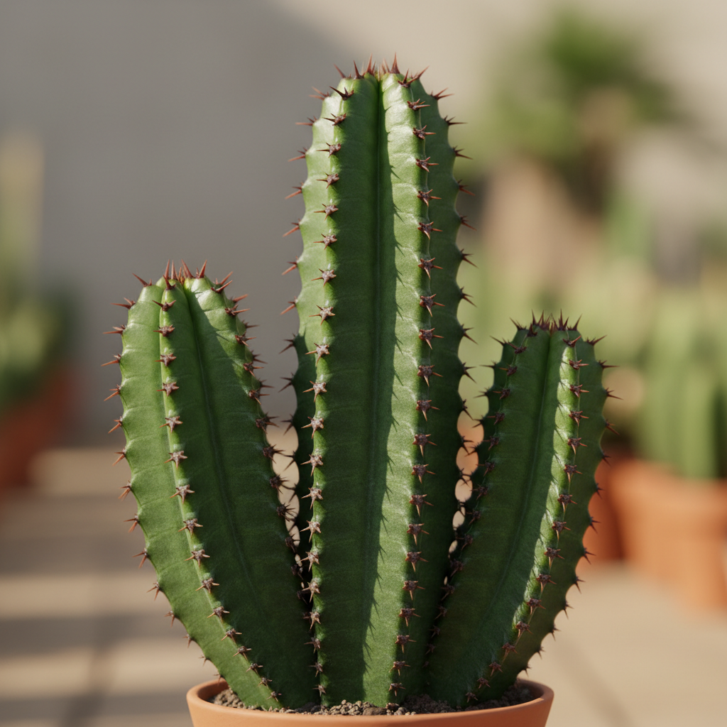 Euphorbia Trigona - Close Up