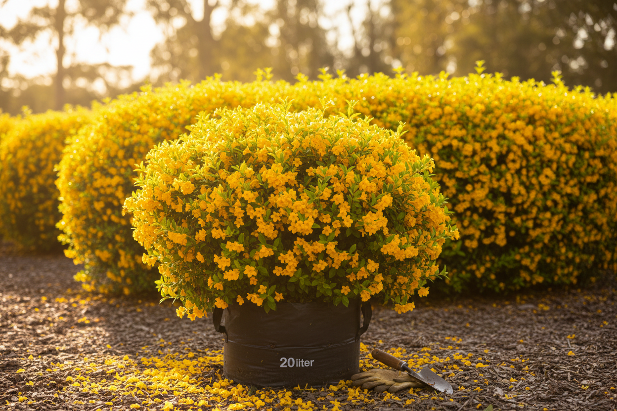 Durantha Compact Yellow 20L Bush lifestyle shot