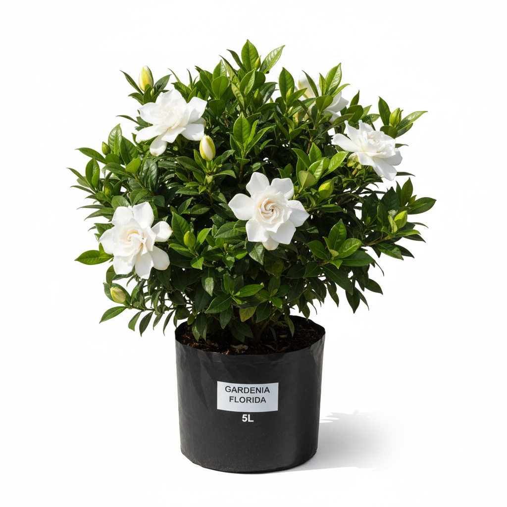 Gardenia Florida 5L Bush in nursery bag - product shot
