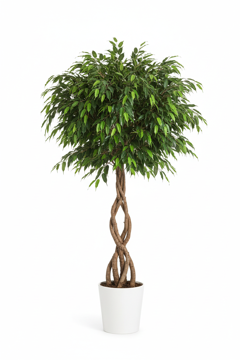 Ficus Braided Benjamina full plant