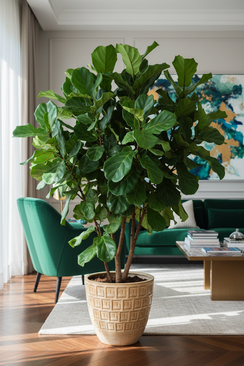 Ficus Bushy Lyrata 3pp 35cm - Lifestyle