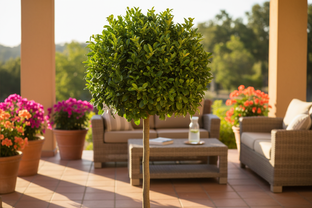 Thai Lime 20L Standard on sunny patio lifestyle shot