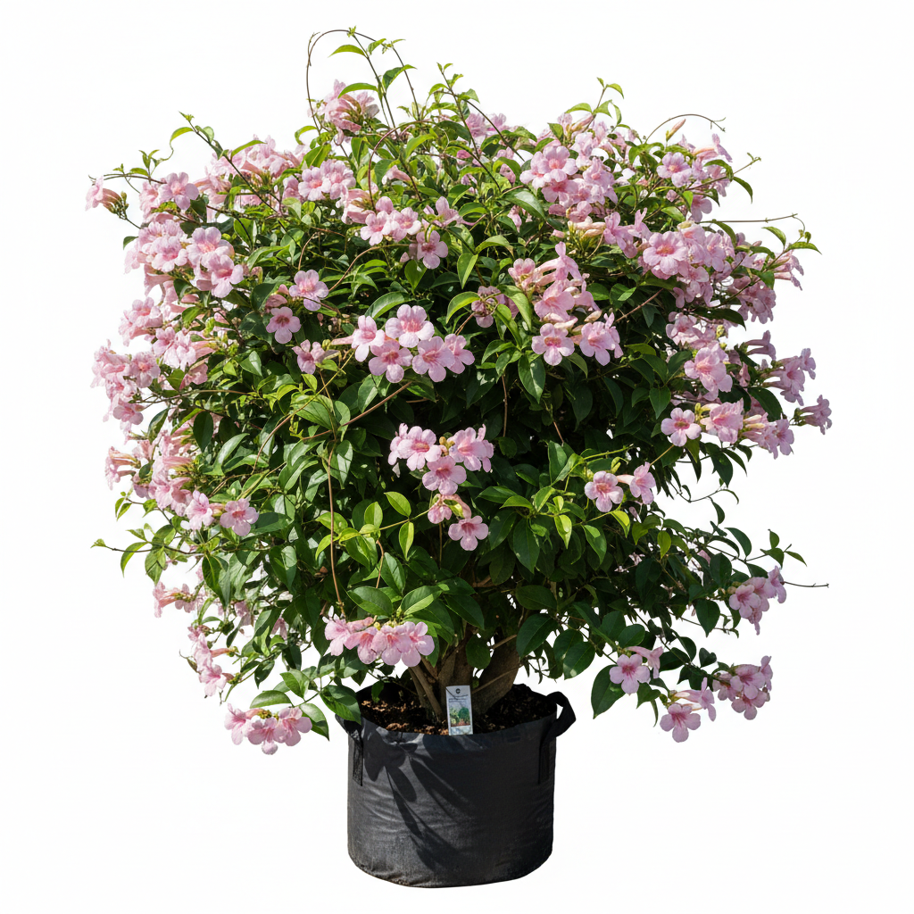Pandorea Jasminoides Rosea 20L - product shot
